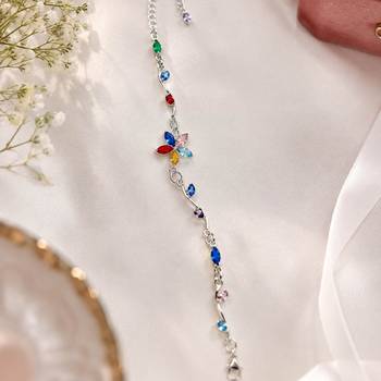 Multi color tulip bracelet with premium handmade designer finish 1
