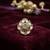 Light purple color kundan ring featuring premium traditional designer appeal