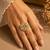 Multi color kundan ring featuring beautiful festive designer fashion style