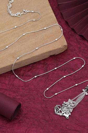 Red color oxidised kamarband with stylish festive traditional jewellery appeal for women