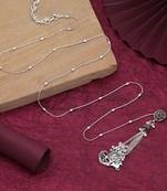 Red color oxidised kamarband with stylish festive traditional jewellery appeal for women