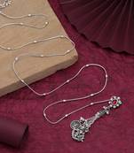 Red color oxidised kamarband with beautiful traditional waist jewellery design for women