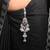 Red & green color oxidised kamar juda with graceful festive jewellery appeal