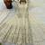 Off white embroidery silk blend full stitched anarkali suit