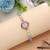 Rose gold plated watch for girls & women with designer look