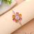 Rose gold plated watch for girls & women with modern style