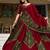 Maroon Navratri Special Ajrakh Print Lehenga Choli