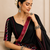 Black Raas Special Khadi Cotton Lehenga Choli