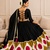 Black Navratri Cotton Lehenga Choli with Dupatta