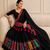 Black Raas Special Khadi Cotton Lehenga Choli