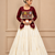 Maroon Navratri Hand Work Lehenga Choli