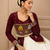 Maroon Navratri Hand Work Lehenga Choli