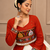 Rust Navratri Hand Work Lehenga Choli