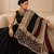 Black Navratri Reyon Lehenga Choli with Mirror Lace Work