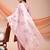 Peach color embroidered art silk festival wear kurti set 