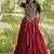 Mirror Work Lehenga Choli with Embroidered Blouse free size stitched