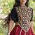 Mirror Work Lehenga Choli with Embroidered Blouse free size stitched