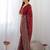 Embellished sequinned  heavy work georgette saree with unstitched blouse