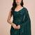 Embellished sequinned  heavy work georgette saree with unstitched blouse