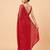Embellished sequinned  heavy work georgette saree with unstitched blouse