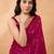 Embellished sequinned  heavy work georgette saree with unstitched blouse