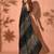 Embellished sequinned  heavy work georgette saree with unstitched blouse