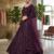 Wine Purple Sequin Embroidered Lehenga Choli with Dupatta for Festive & Wedding Wear
