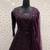 Wine Purple Sequin Embroidered Lehenga Choli with Dupatta for Festive & Wedding Wear