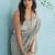 grey linen saree with blouse