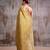 golden tissue saree with blouse