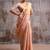 pink tissue saree with blouse