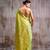 olive tissue saree with blouse