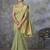 Pista cotton silk saree with blouse