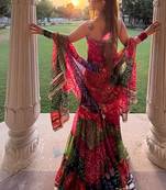Rangili's Bandhej Printed Sharara Set