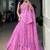 Regal Baby Pink Bandhej Printed Georgette Navratri Wear Lehenga Choli