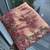 Pink clr Beads work kanjiwaram silk blend saree