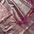 Pink clr Beads work kanjiwaram silk blend saree