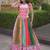 Lovely Multi-Color Cotton Navratri Wear Lehenga With Gamthi Work Choli