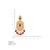 Cz chandbali gold-plated earrings with pink beads & pearl drops