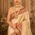 yellow kanjivaram silk blend woven work traditional saree