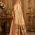 yellow kanjivaram silk blend woven work traditional saree