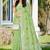 olive green linen woven work traditional saree