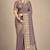 brown assam silk blend woven work traditional saree