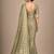 beige assam silk blend woven work traditional saree