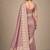 mauve assam silk blend woven work traditional saree