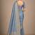 grey assam silk blend woven work traditional saree