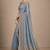 grey assam silk blend woven work traditional saree