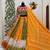 Mustard Yellow & Pink Navratri Lehenga Choli With Dupatta