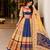 Light Yellow Navratri Lehenga Choli With Dupatta