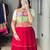 RED RAYON PARTY WEAR EMBROIDERY NAVRATRI LEHENGA CHOLI FREE SIZE SUPPORTED UP TO 44''